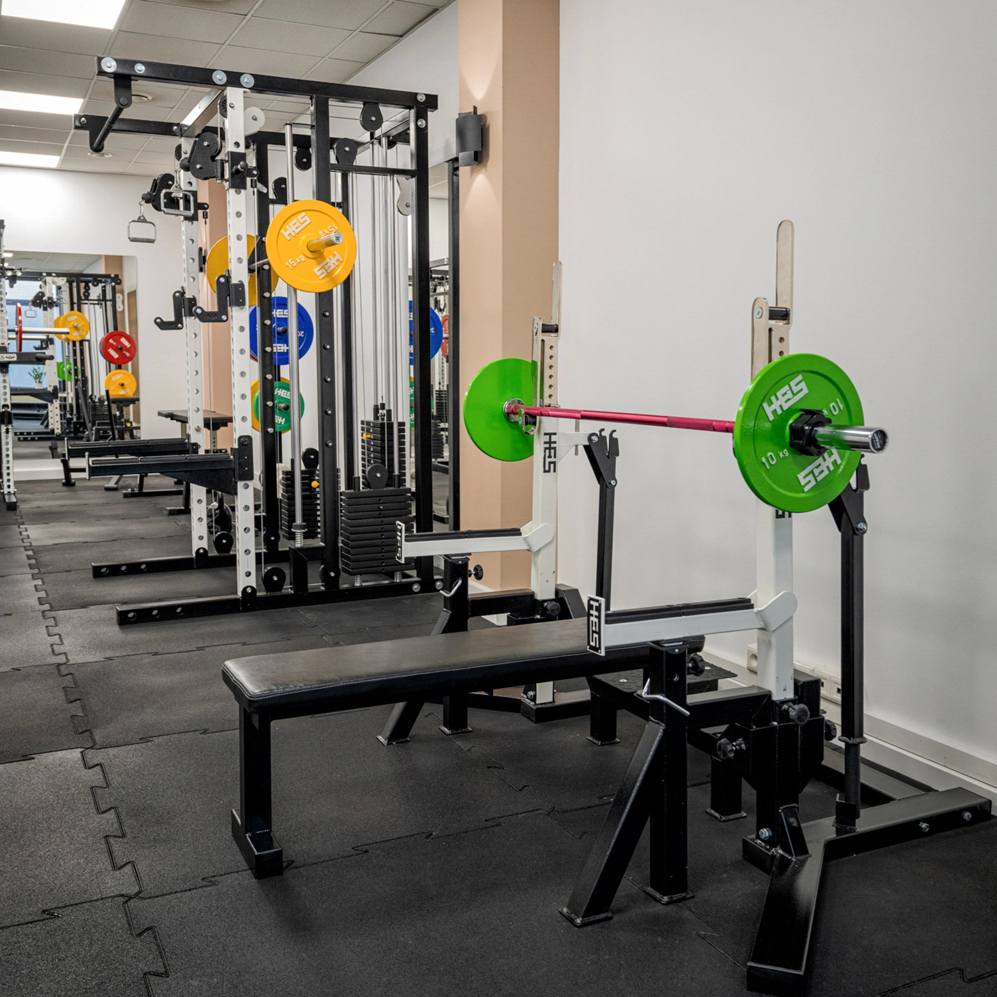 Wnętrze studia Hiperbola Fitness