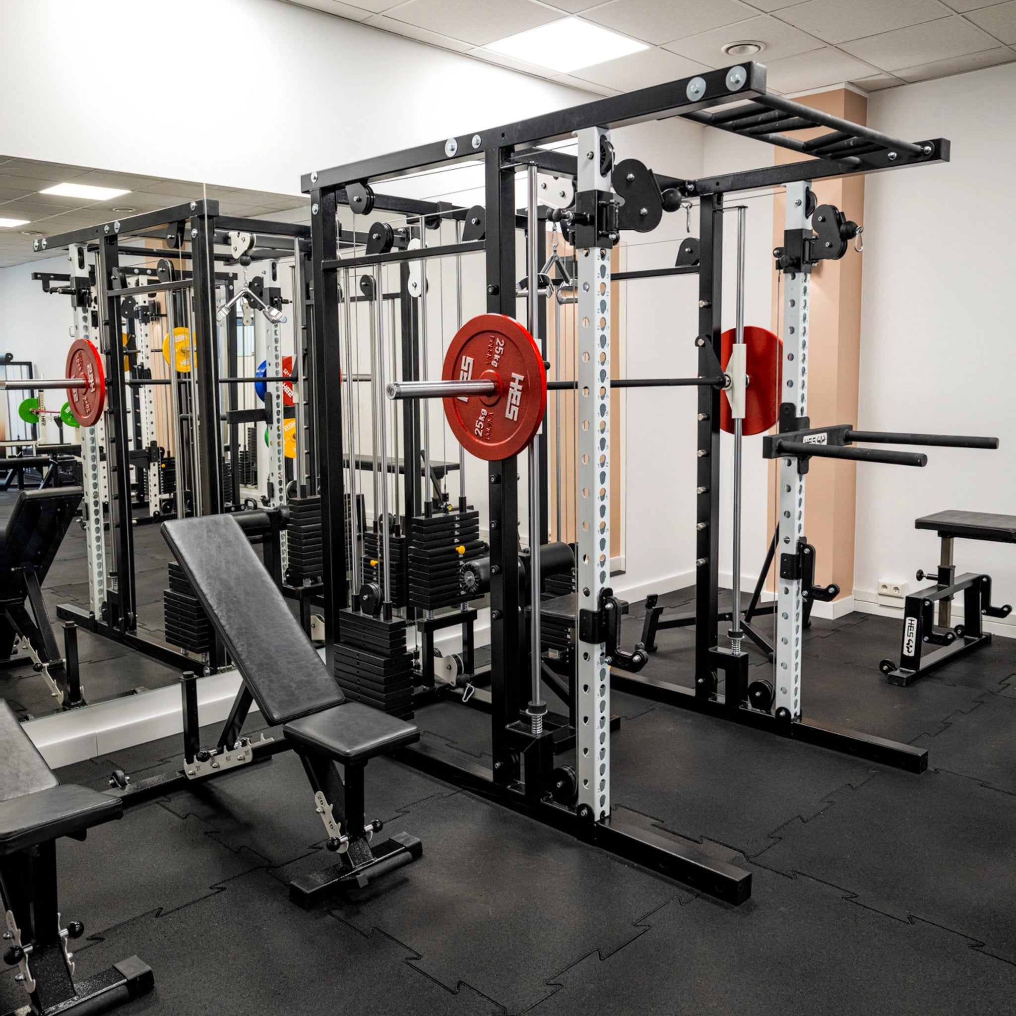 Wnętrze studia Hiperbola Fitness