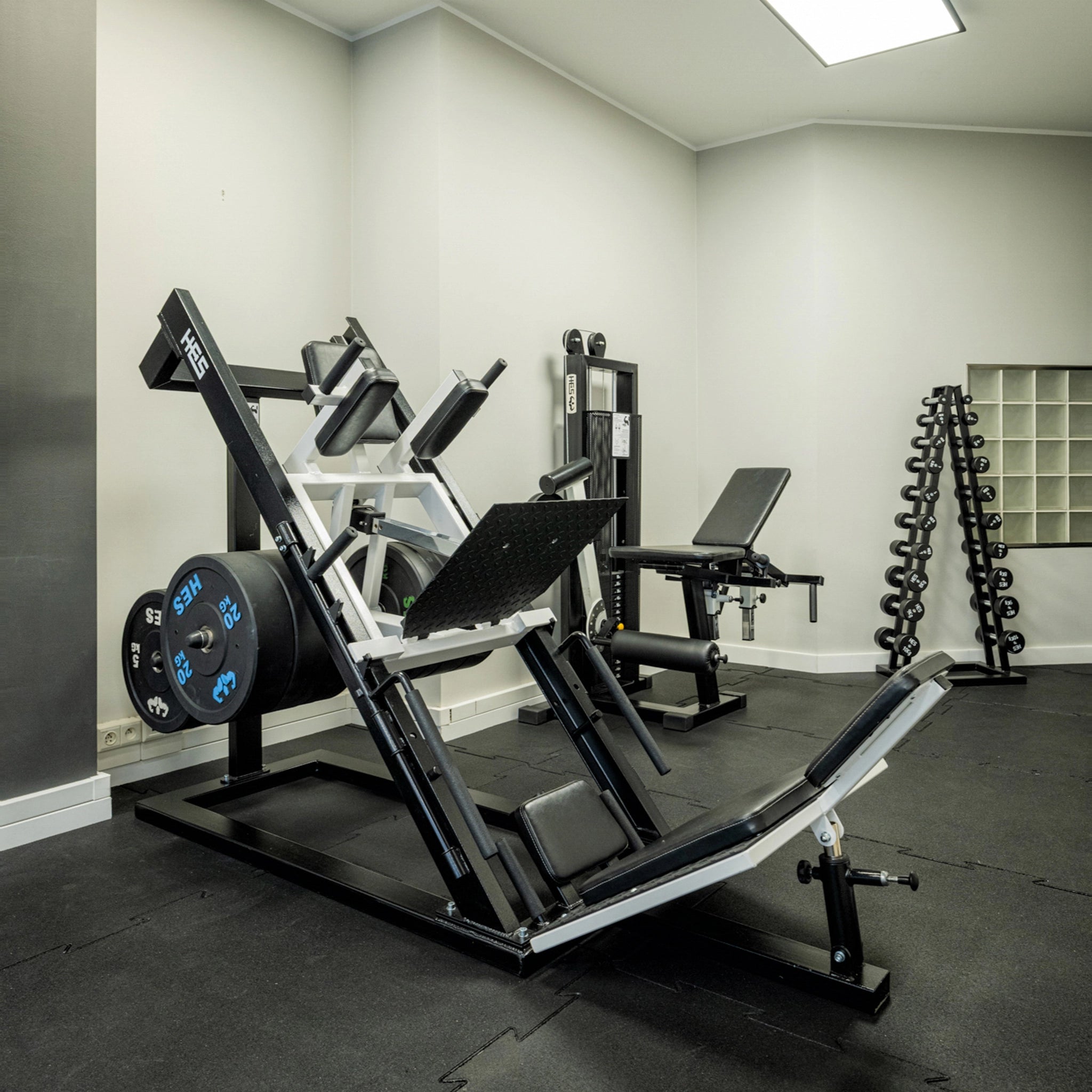 Wnętrze studia Hiperbola Fitness