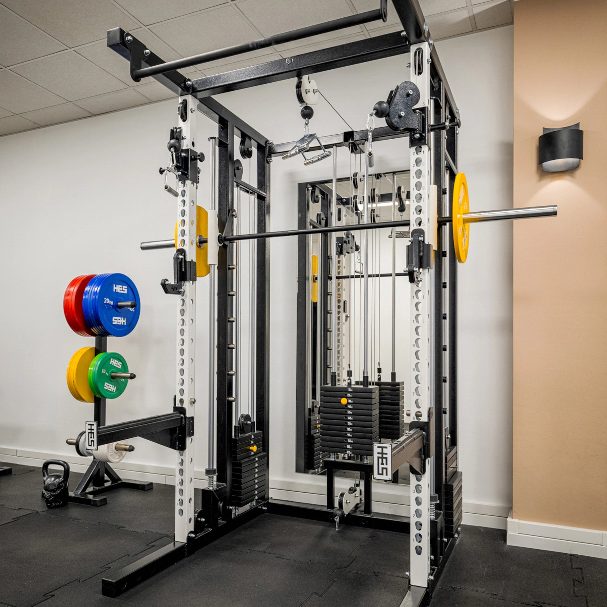 Wnętrze studia Hiperbola Fitness