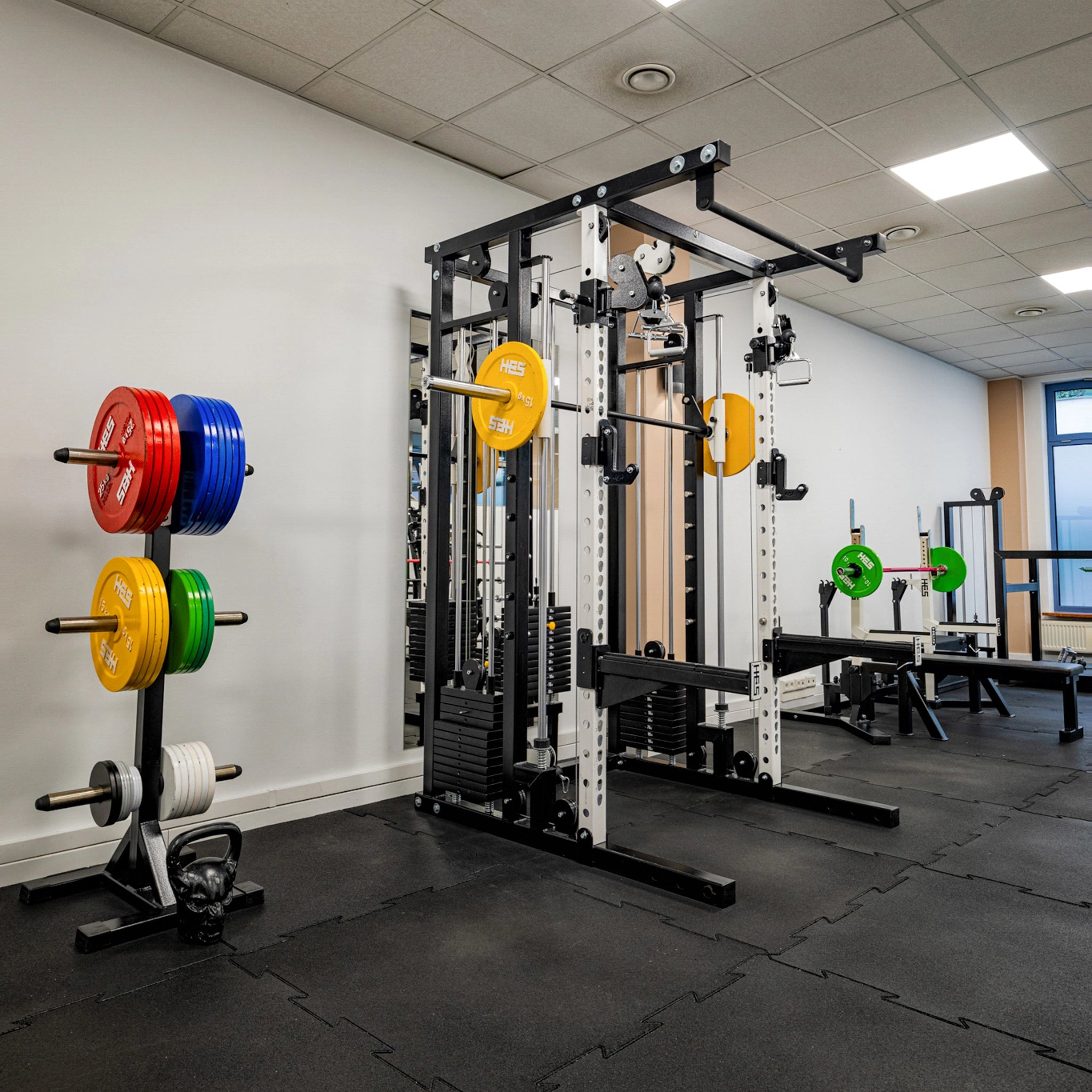 Wnętrze studia Hiperbola Fitness